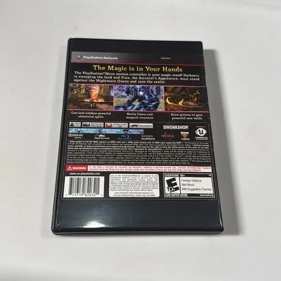 Sorcery Sony PlayStation PS3 USED - Picture 2 of 4